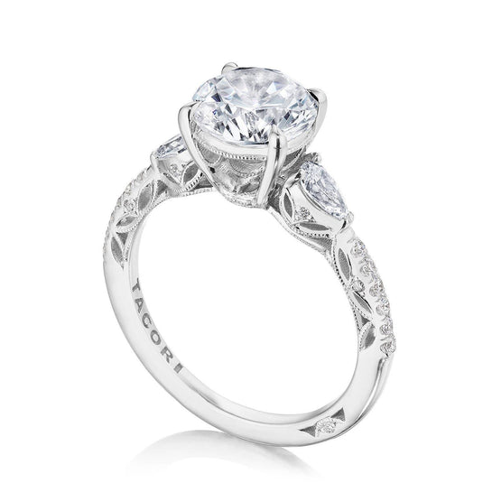 Tacori Round 3-Stone Engagement Ring 269417RD8