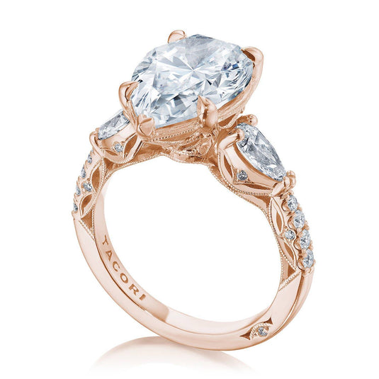Tacori Pear 3-Stone Engagement Ring 269522PS14X9