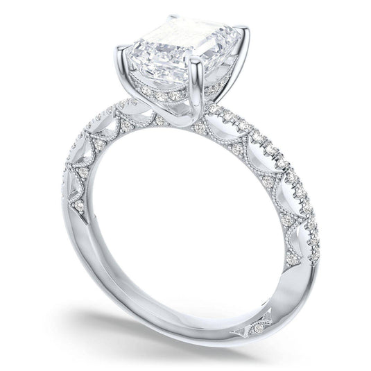 Tacori Emerald Solitaire Engagement Ring 272017PR65