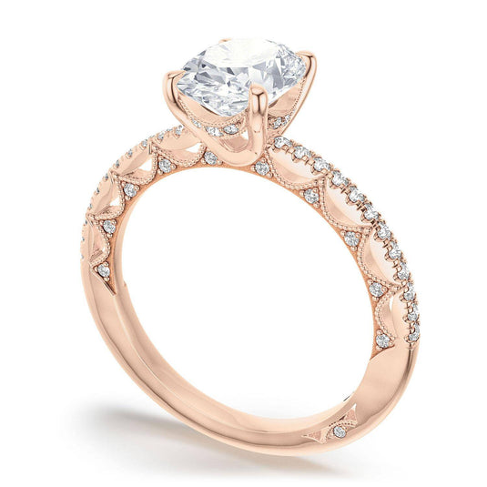 Tacori Oval Solitaire Engagement Ring 272017PR65
