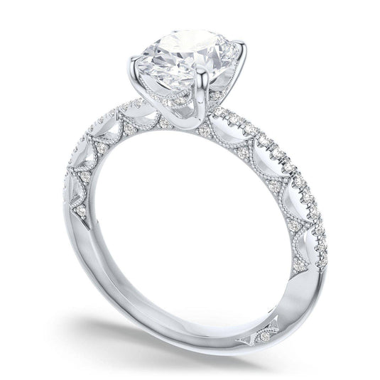 Tacori Oval Solitaire Engagement Ring 272017PR65