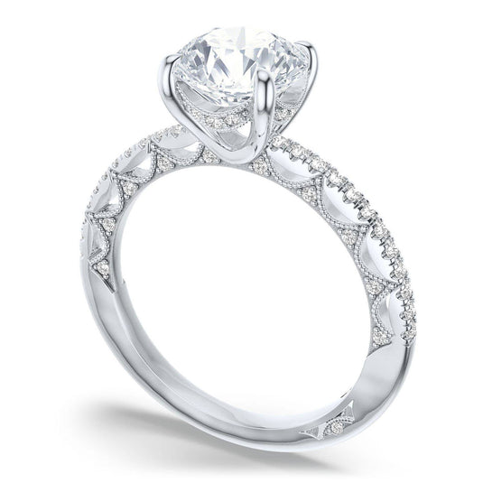 Tacori Round Solitaire Engagement Ring 272017PR65