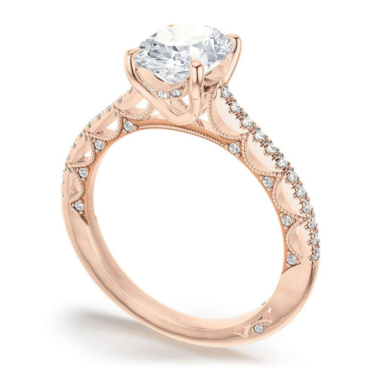Tacori Oval Solitaire Engagement Ring 272117PR65