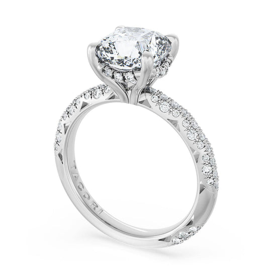 Tacori Cushion Bloom Engagement Ring 40224CU8