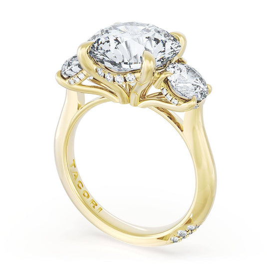 Tacori Round 3-Stone Engagement Ring 41227RD11