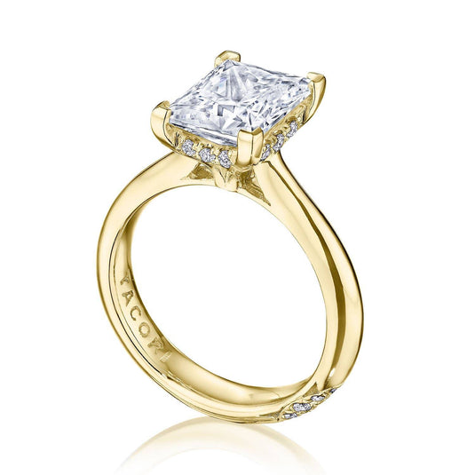 Tacori Princess Solitaire Engagement Ring HT2671PR75