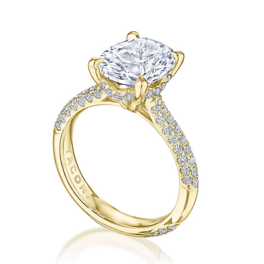 Tacori Oval Solitaire Engagement Ring HT2673OV10X8