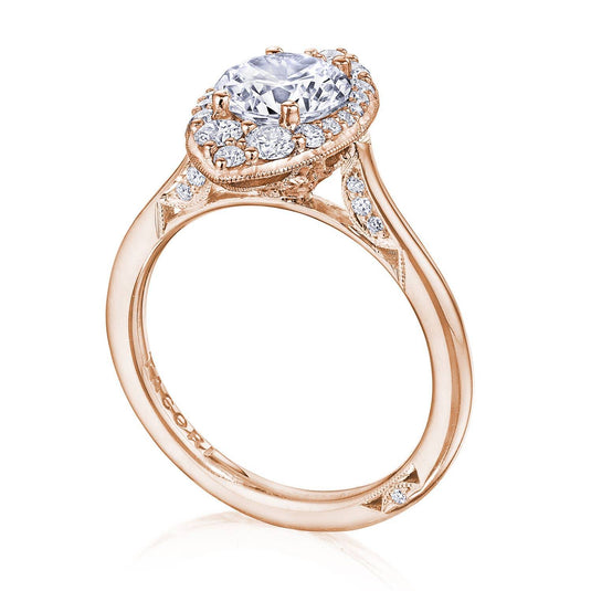 Tacori Round Bloom Engagement Ring HT2575RDMQ7