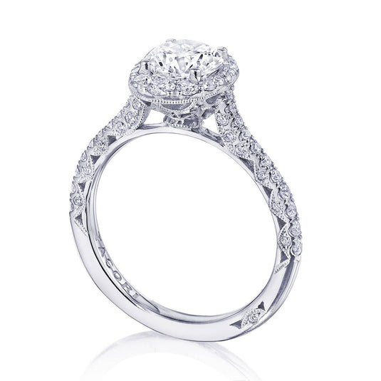 Tacori Round Bloom Engagement Ring HT2576RDOV65