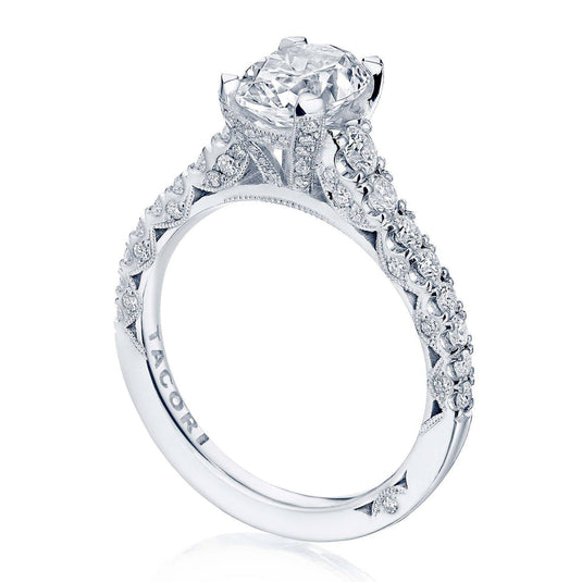 Tacori Oval Solitaire Engagement Ring HT2579OV85X65