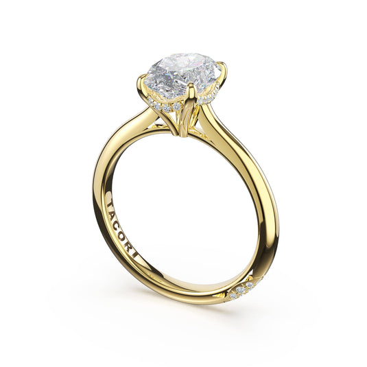 Tacori Oval Solitaire Engagement Ring HT2580OV95X7