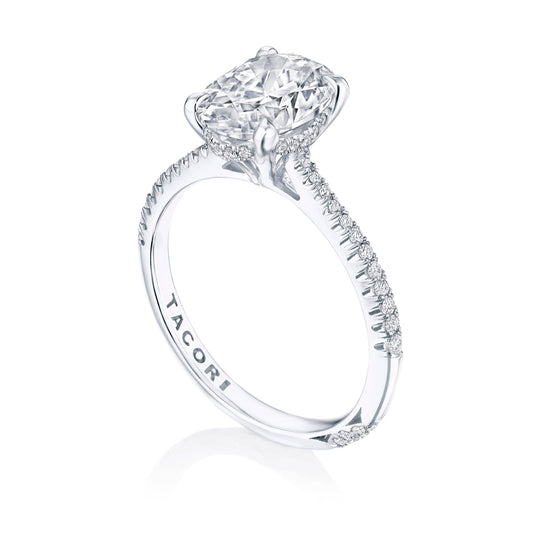 Tacori Oval Solitaire Engagement Ring HT2581OV95x7