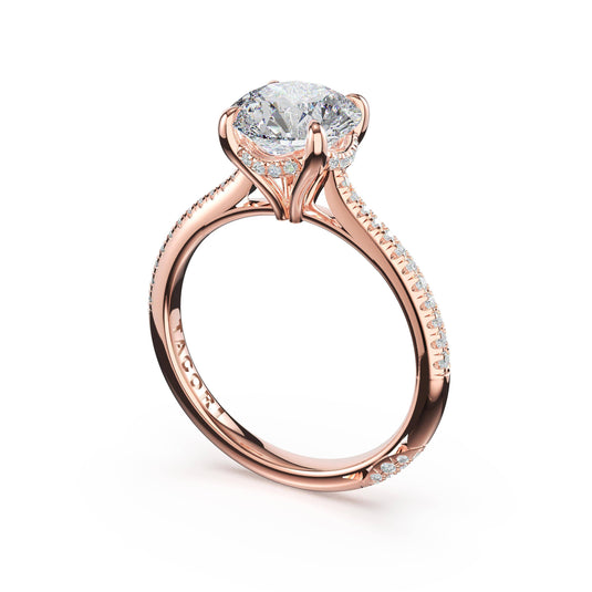 Tacori Round Solitaire Engagement Ring HT2581RD8