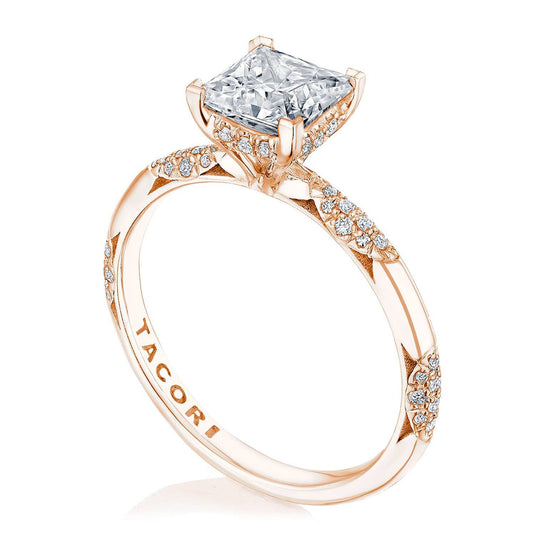 Tacori Princess Solitaire Engagement Ring HT2582PR6