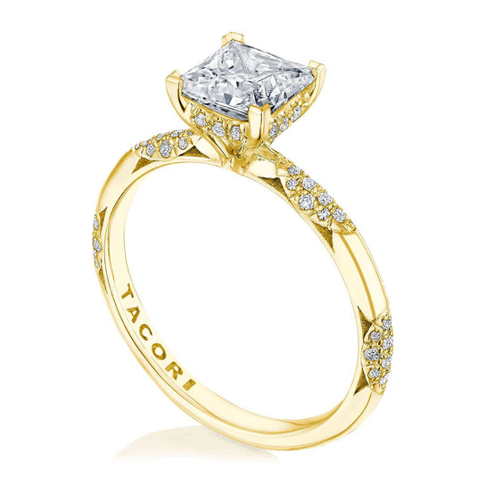 Tacori Princess Solitaire Engagement Ring HT2582PR6