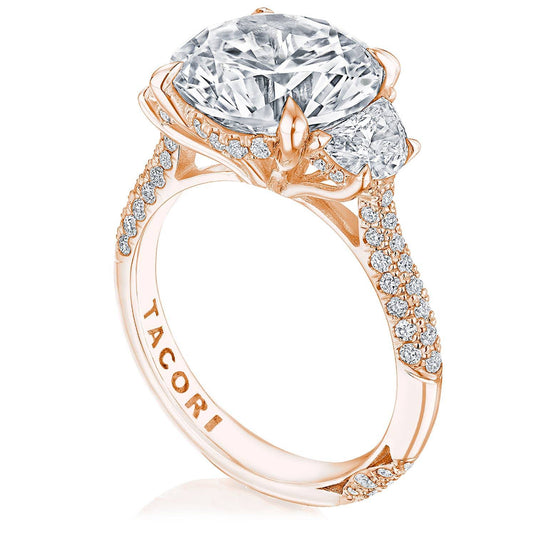 Tacori Round 3-Stone Engagement Ring HT2691RD11
