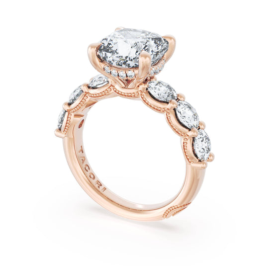 Tacori Cushion Solitaire Engagement Ring 416CU9