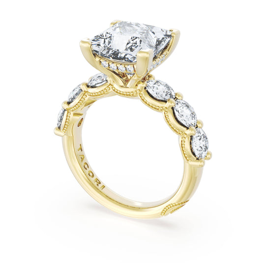 Tacori Princess Solitaire Engagement Ring 416PR9