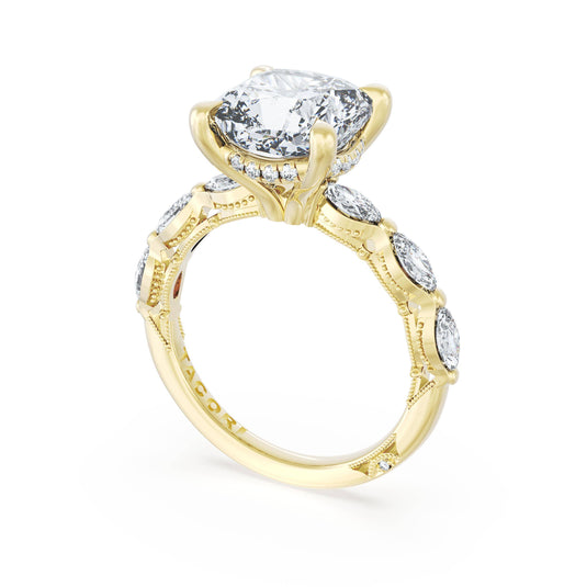 Tacori Cushion Solitaire Engagement Ring 42228CU9
