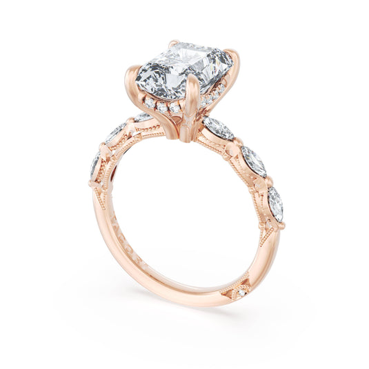 Tacori Radiant Solitaire Engagement Ring 42228RAD11X8