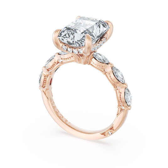 Tacori Radiant Solitaire Engagement Ring 42228RAD11X8