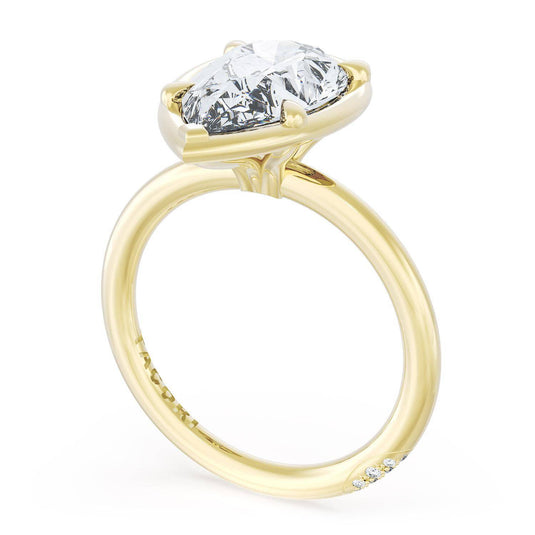 Tacori Pear Solitaire Engagement Ring 40417PS14X9