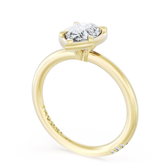 Tacori Pear Solitaire Engagement Ring 40417PS14X9