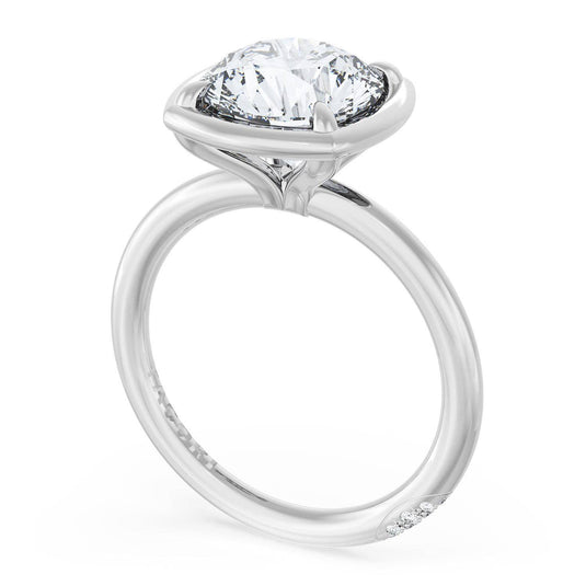Tacori Cushion Solitaire Engagement Ring 40417CURD10