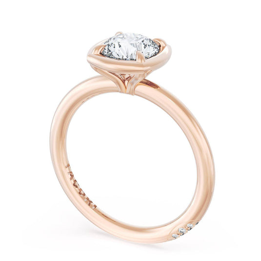 Tacori Cushion Solitaire Engagement Ring 40417CURD10