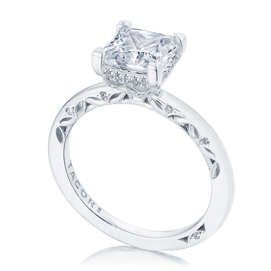 Tacori Princess Solitaire Engagement Ring 268917PR7
