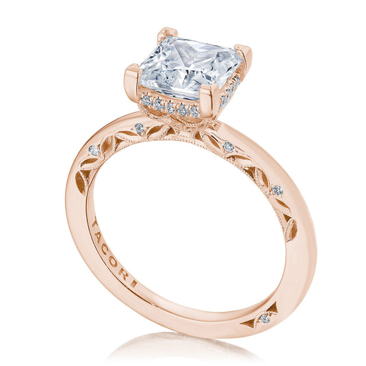 Tacori Princess Solitaire Engagement Ring 268917PR7