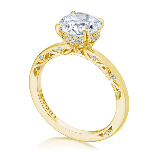 Tacori Round Solitaire Engagement Ring 268917RD8