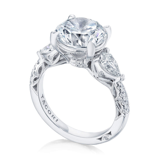Tacori Round 3-Stone Engagement Ring 269522RD10