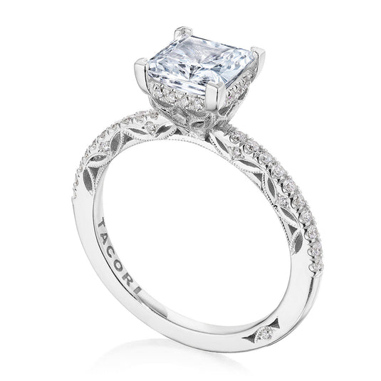 Tacori Princess Solitaire Engagement Ring 269017PR65