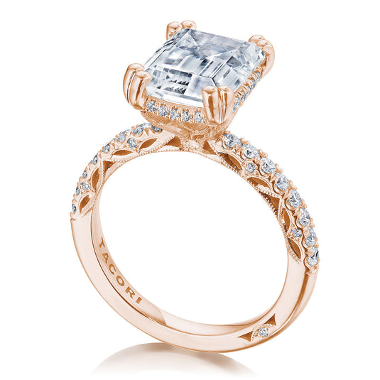 Tacori Emerald Solitaire Engagement Ring 269022EC11X8