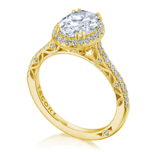 Tacori Oval Bloom Engagement Ring 269117OV95X7