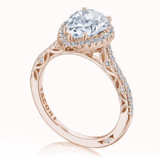 Tacori Pear Bloom Engagement Ring 269117PS10X7