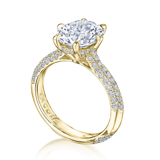 Tacori Round Solitaire Engagement Ring HT2672PR7