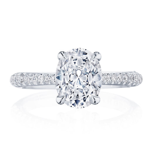 Tacori Oval Solitaire Engagement Ring HT2672OV9X7