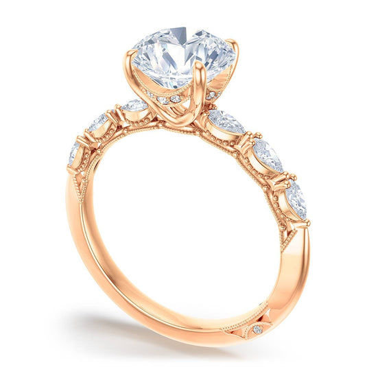 Tacori Round Solitaire Engagement Ring 2687rd75
