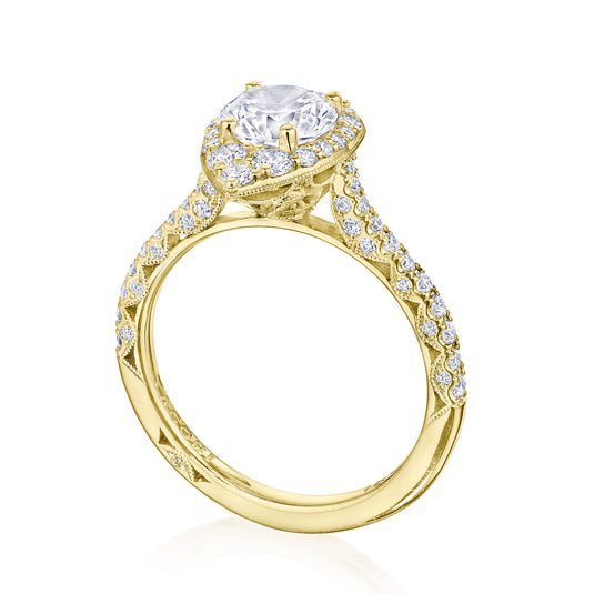Tacori Round Bloom Engagement Ring HT2575RDMQ7