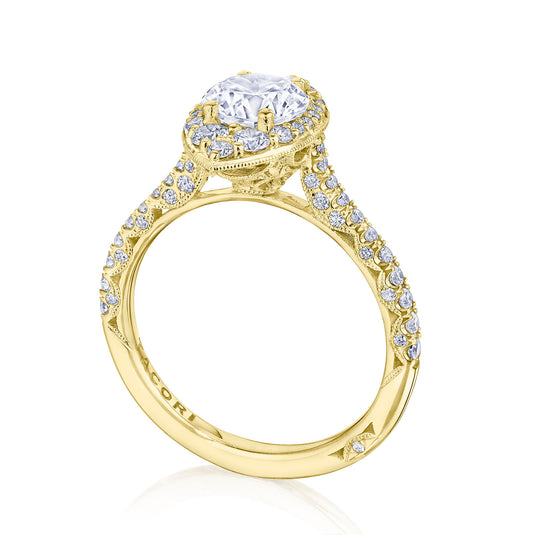 Tacori Round Bloom Engagement Ring HT2576RDOV65