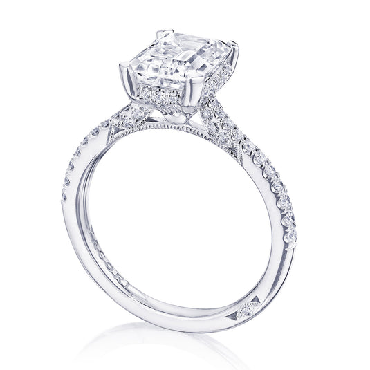 Tacori Emerald Solitaire Engagement Ring 2671EC85X65