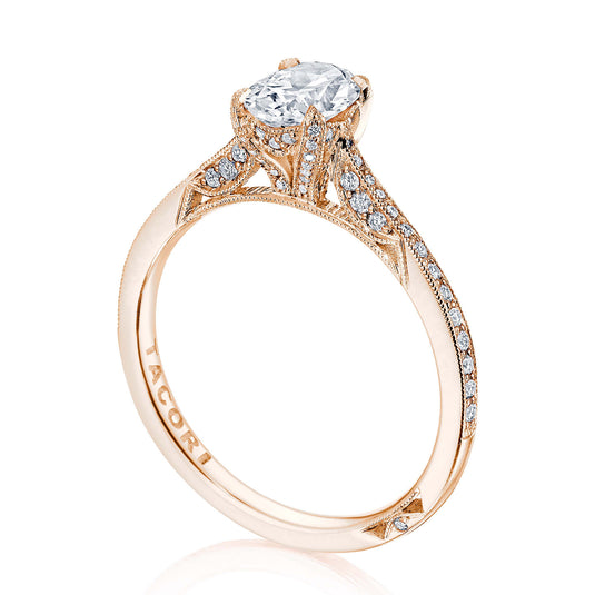 Tacori Oval Solitaire Engagement Ring 2679OV7X5