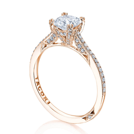 Tacori Princess Solitaire Engagement Ring 2679PR55