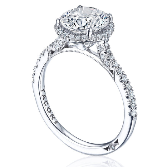 Tacori Round Bloom Engagement Ring 2677RD8