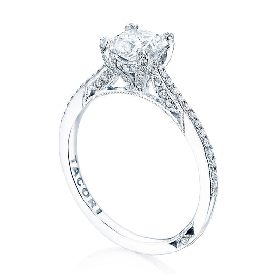 Tacori Princess Solitaire Engagement Ring 2679PR55