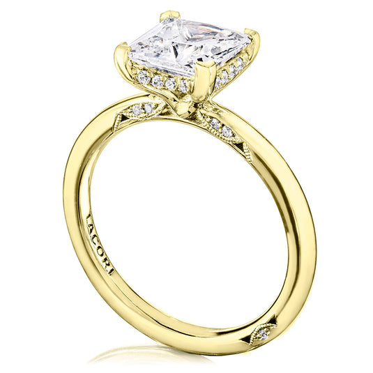 Tacori Princess Solitaire Engagement Ring 268815PR7