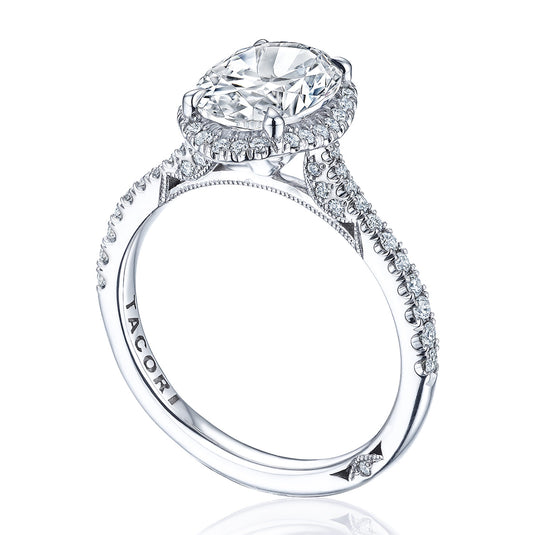Tacori Oval Bloom Engagement Ring 2677OV95X7