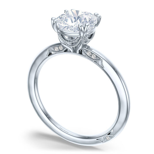 Tacori Cushion Solitaire Engagement Ring 268215cu65